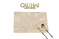 Set 2 Tấm Lót Bàn Ăn - Placemat Prosperity Palm-CẬU HAI HOME DECOR