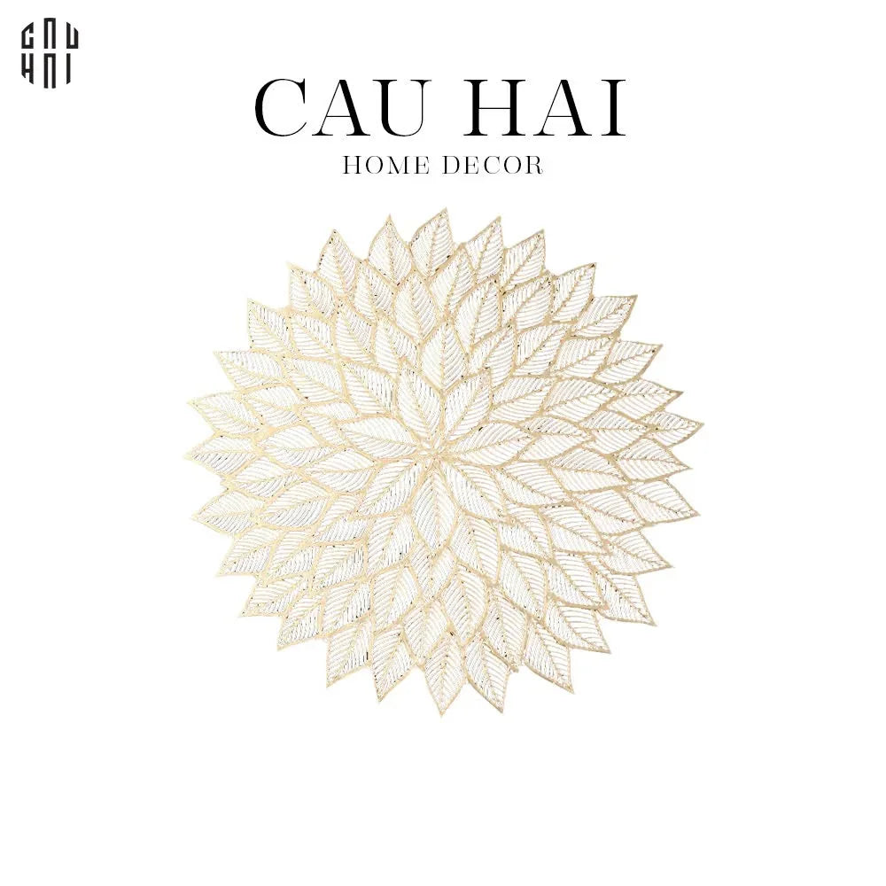 SET 2 TẤM LÓT BÀN ĂN - PLACEMAT REGAL PETALS-CẬU HAI HOME DECOR