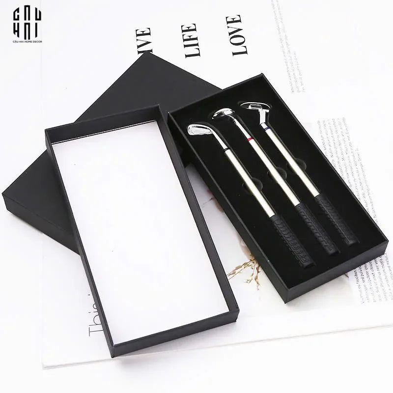 Set 3 Bút Boss’S Signature Golfer - Regular Version-TƯỢNG TRANG TRÍ-CẬU HAI HOME DECOR