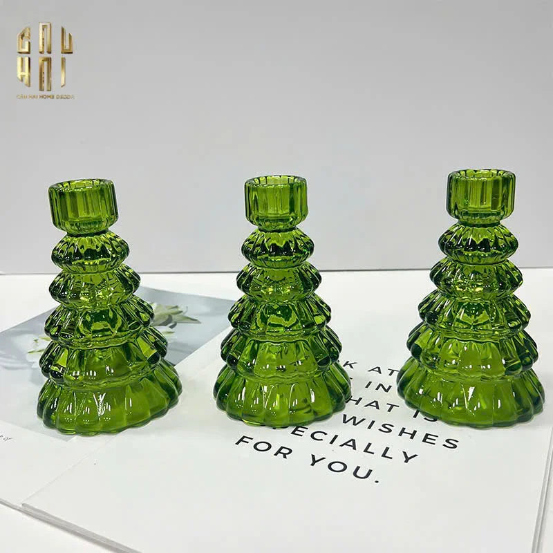 SET 3 ĐẾ NẾN VERT TREE FW25