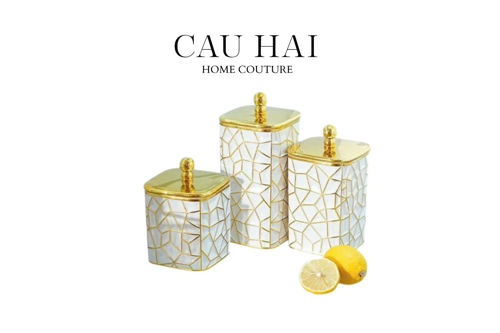 SET 3 LỌ PANTRY ACRY - ÉCLAT ART