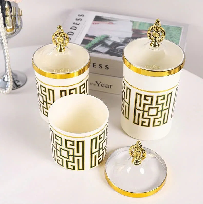SET 3 LỌ PANTRY ACRY - ÉCLAT ROYAL MEANDER