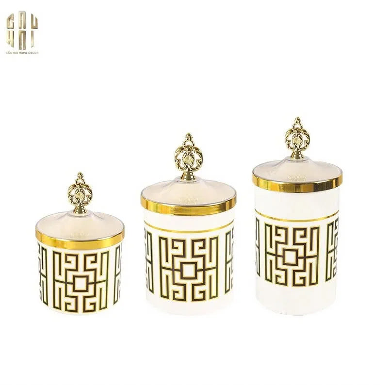 SET 3 LỌ PANTRY ACRY - ÉCLAT ROYAL MEANDER