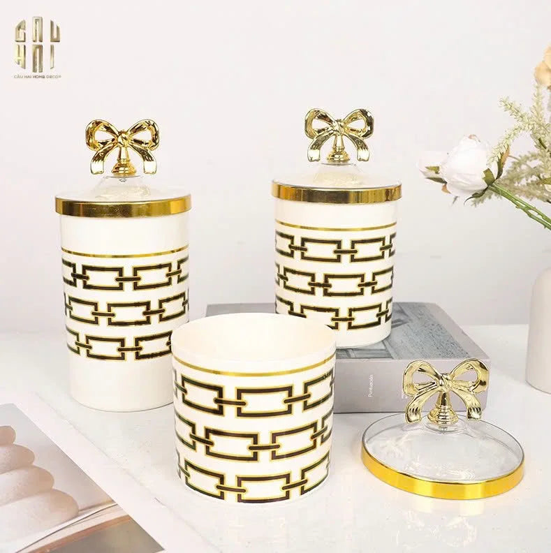 SET 3 LỌ PANTRY ACRY - LUXE CHAIN OF GRACE