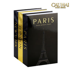 Set 3 Sách Mô Hình Prestige Metropolitan-CẬU HAI HOME DECOR