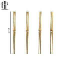 Set 4 Đôi Đũa Glamour - Glamour Chopsticks Set 4Pcs ( Shining )-Dinner Cutlery Set Dao Muỗng Nĩa-CẬU HAI HOME DECOR