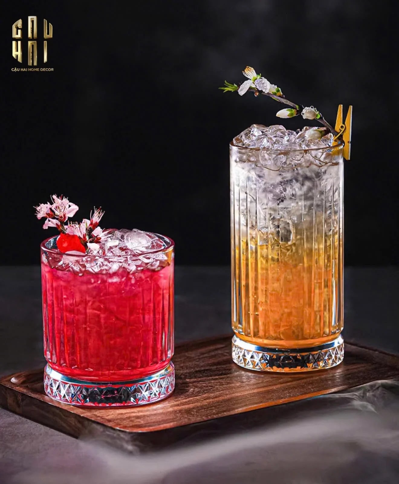 Set 4 Ly Richard Cristallerie Atélier 360Ml - With Box - CẬU HAI HOME DECOR