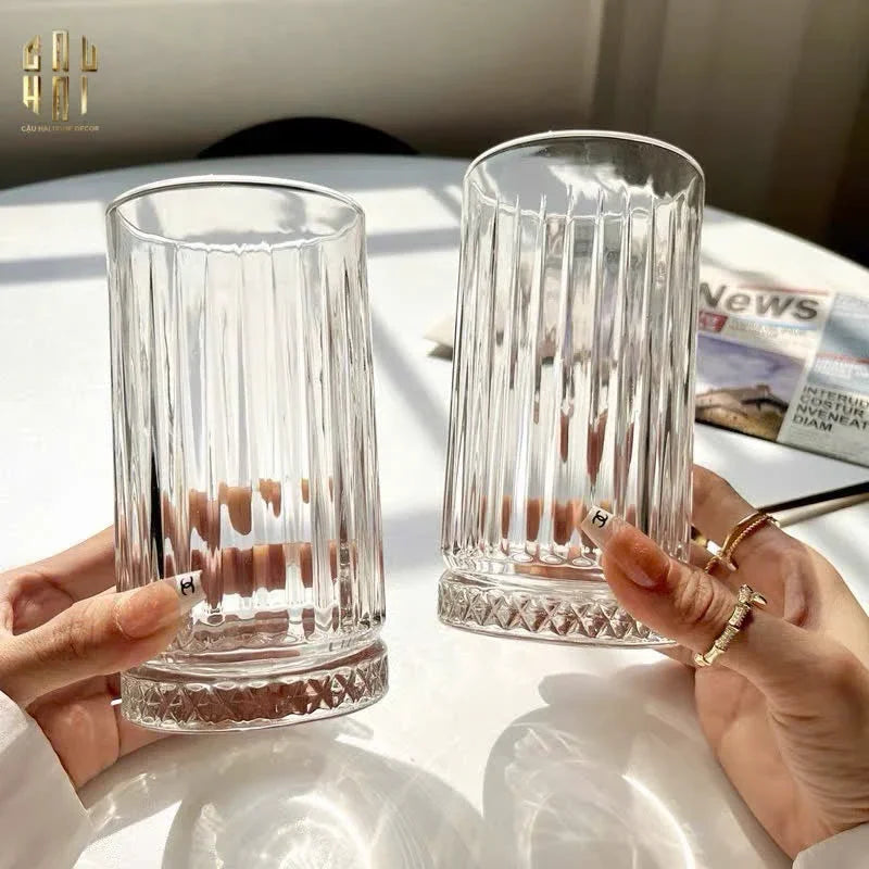 Set 4 Ly Thuỷ Tinh Richard 445ml - Richard Cristallerie Atélier-CẬU HAI HOME DECOR