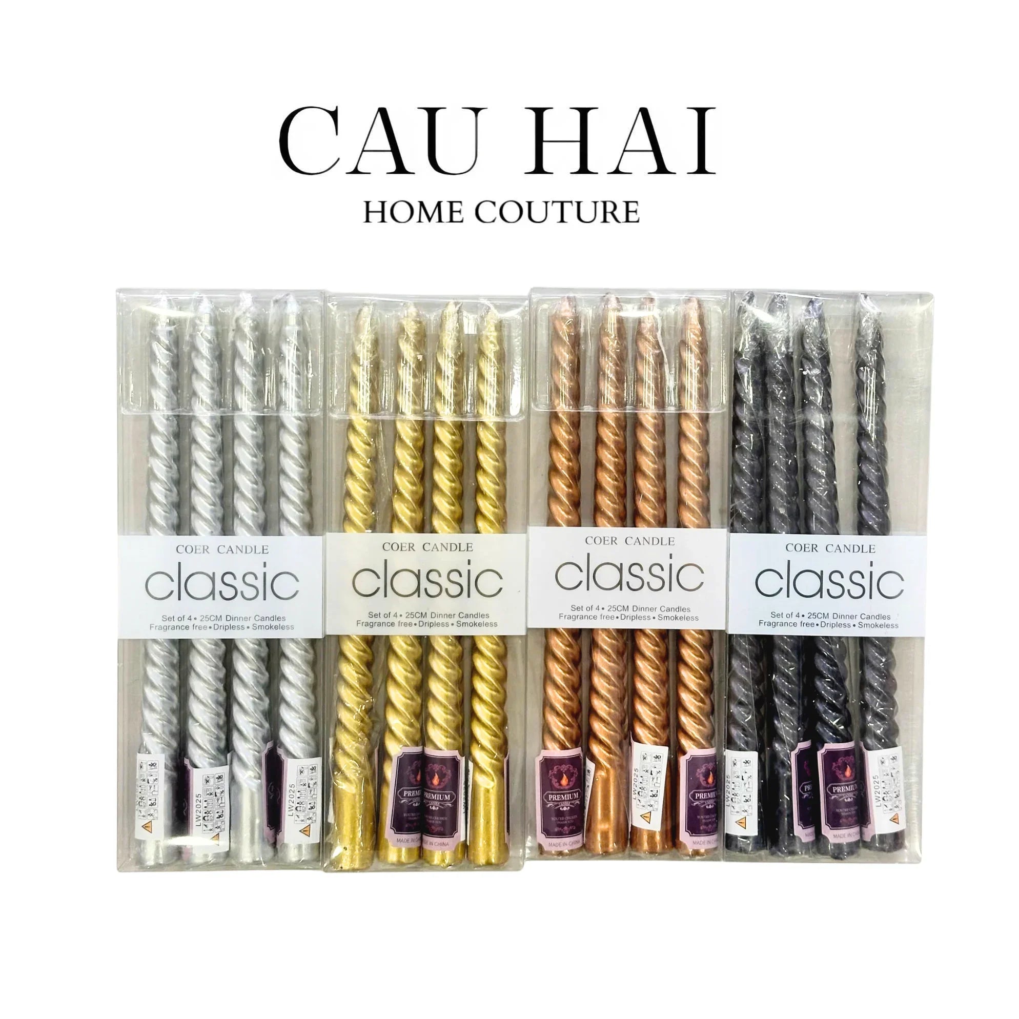 SET 4 NẾN TAPER