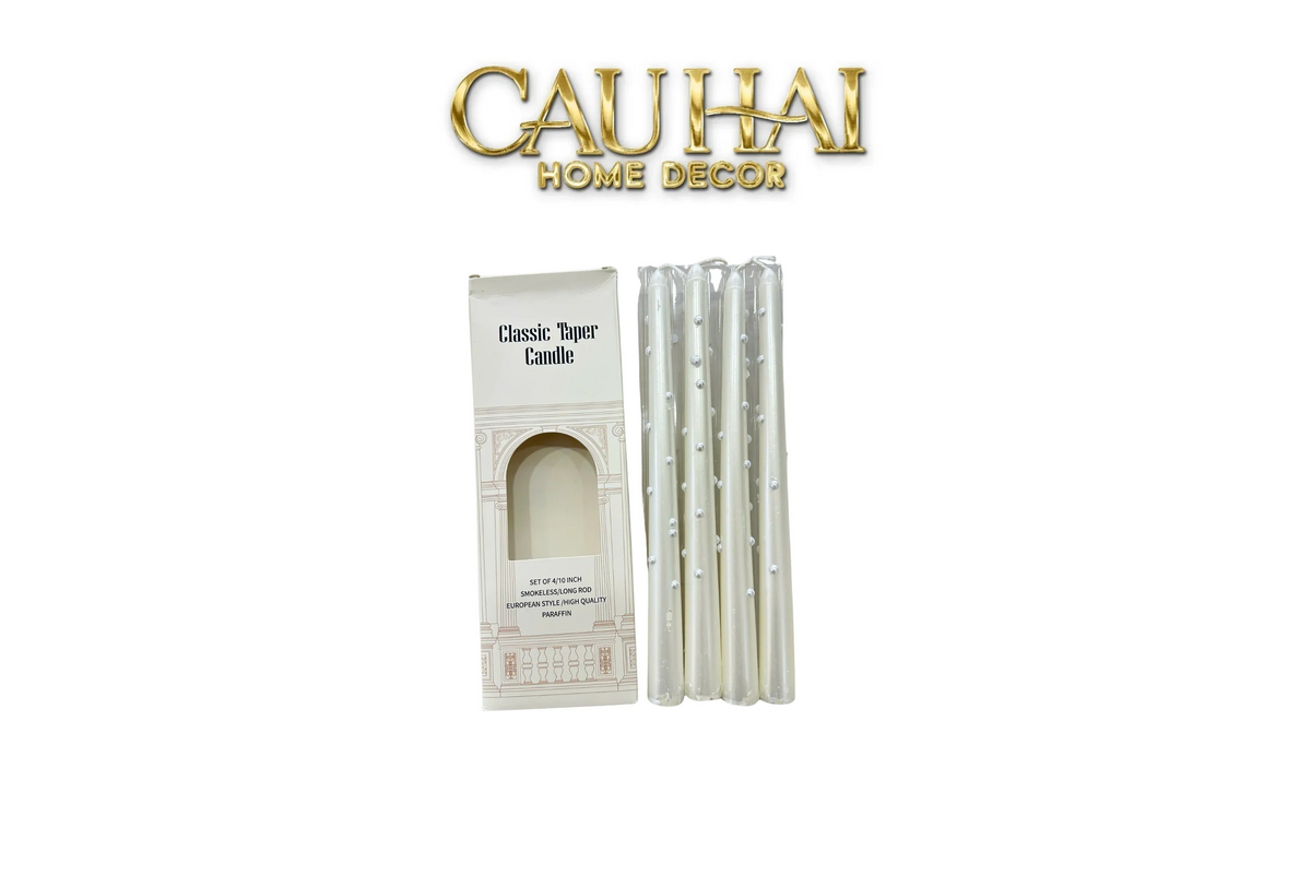 Set 4 Nến Thơm Pearl Radiance 4pcs-NẾN TRANG TRÍ-CẬU HAI HOME DECOR