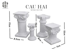 Set 4 Tượng Golden Olympus - Dát Vàng 24K-CẬU HAI HOME DECOR