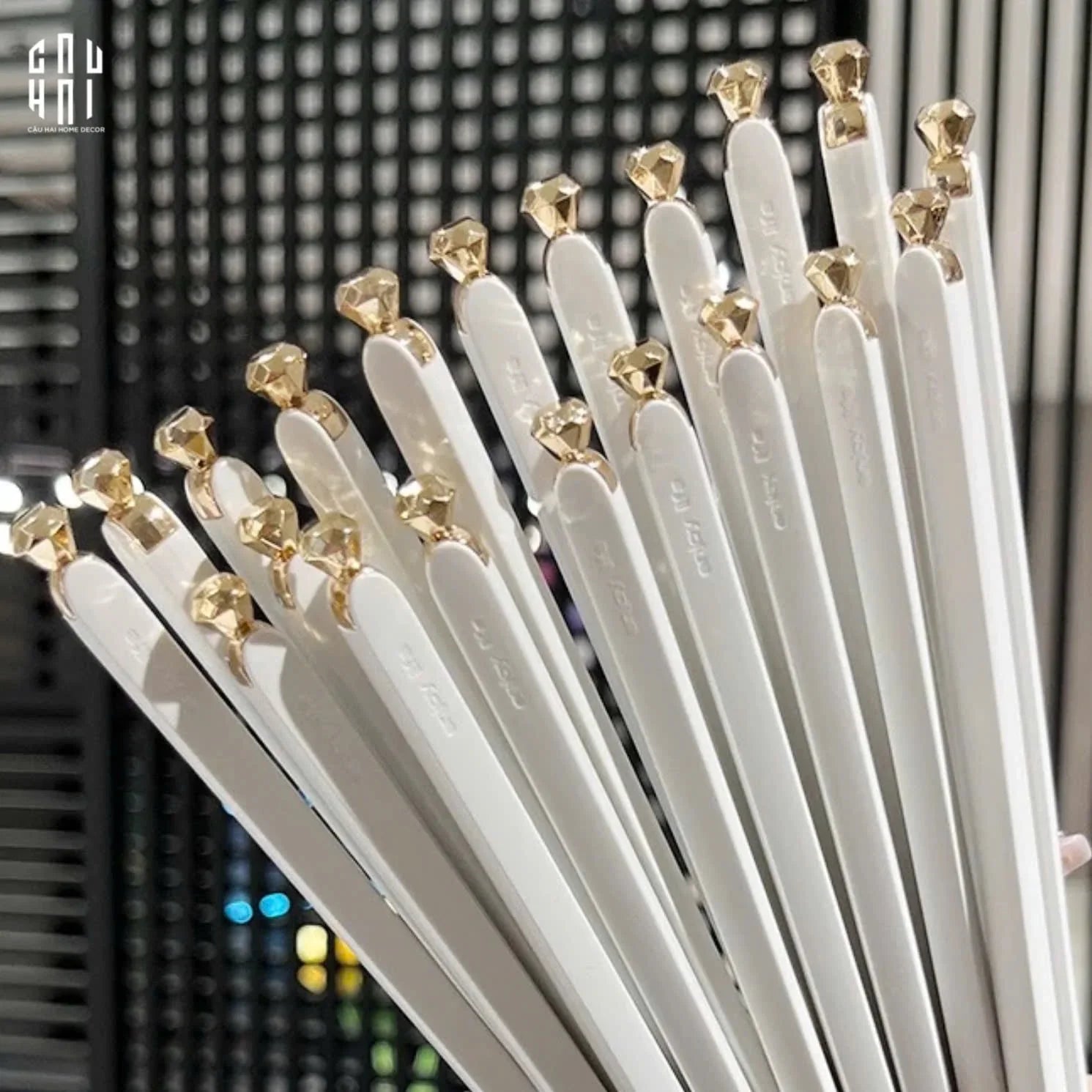 SET 5 ĐÔI ĐŨA KHÁNG KHUẨN DIAMOND ROUND