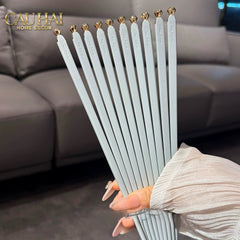 Set 5 Đôi Đũa Sợi Thuỷ Tinh - Diamond Gold Antibacterial Chopsticks 24cm-Dinner Cutlery Set Dao Muỗng Nĩa-CẬU HAI HOME DECOR