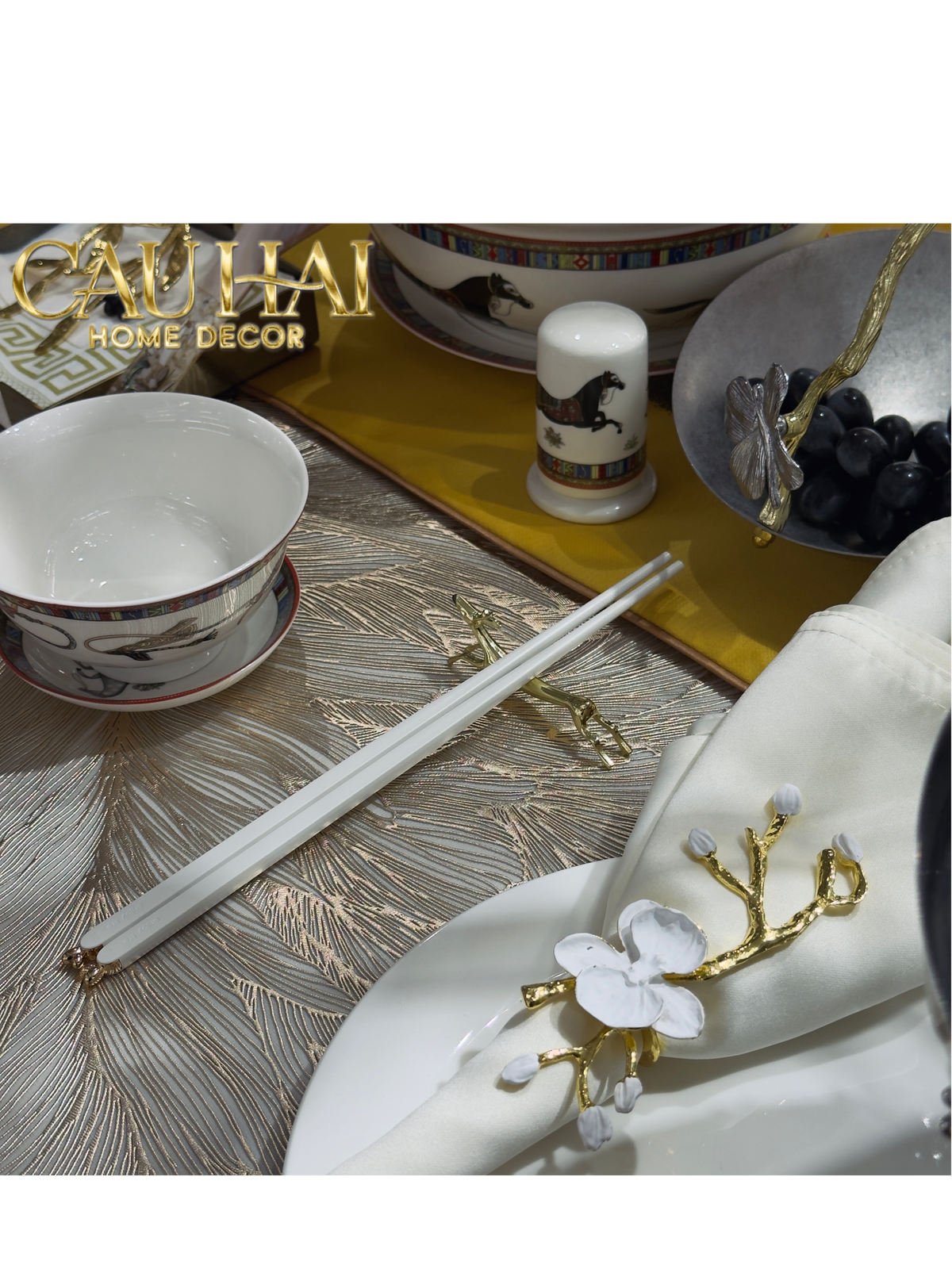 Set 5 Đôi Đũa Sợi Thuỷ Tinh - Love Heart Antibacterial Chopsticks 24cm-Dinner Cutlery Set Dao Muỗng Nĩa-Đối tác tại Trung Quốc theo từng đơn đặt hàng-CẬU HAI HOME DECOR