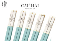 Set 5 Đôi Đũa Sợi Thuỷ Tinh - Sky Dragonfly Chopsticks 27cm-LY THỦY TINH-CẬU HAI HOME DECOR