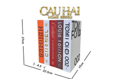 Set 5 Sách Mô Hình Lux Brand-CẬU HAI HOME DECOR