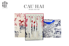Set 6 Đôi Đũa Sứ Maxi Cannage Couture Ceramic Chopsticks Set-Dinner Cutlery Set Dao Muỗng Nĩa-CẬU HAI HOME DECOR