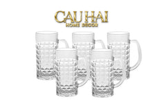 set-6-ly-crystal-facette-cristallerie-atelier-diamond-craft-mug-500ml-cau-hai-home-decor - CẬU HAI HOME DECOR
