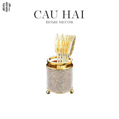 Set 6 Muỗng Angel Wings-Dinner Cutlery Set Dao Muỗng Nĩa-CẬU HAI HOME DECOR