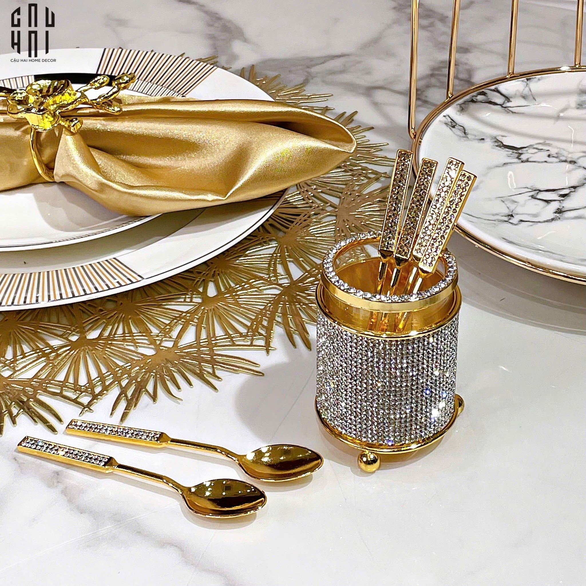 SET 6 MUỖNG MIRACLE-CẬU HAI HOME DECOR