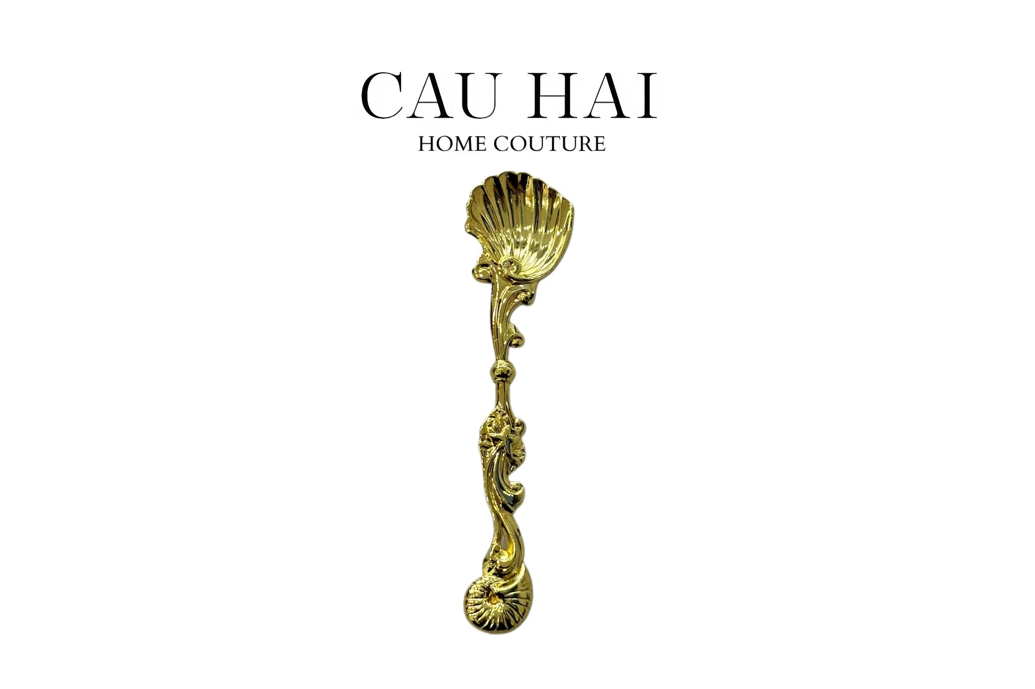 SET 6 MUỖNG SHELL GOLD - LUMIÈRE COFFEE SPOON