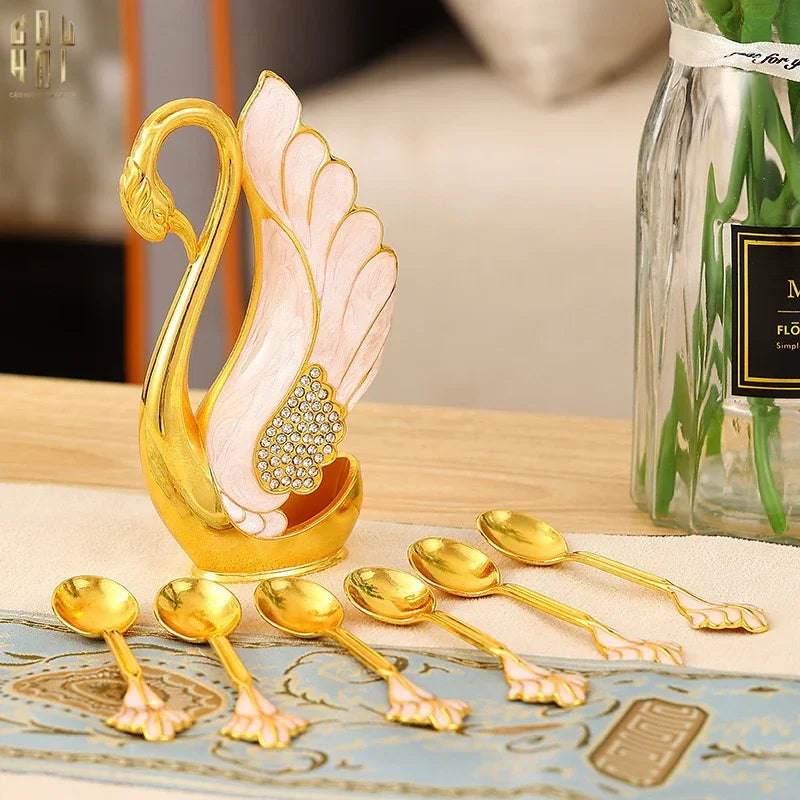 SET 6 MUỖNG SWANLUX-CẬU HAI HOME DECOR