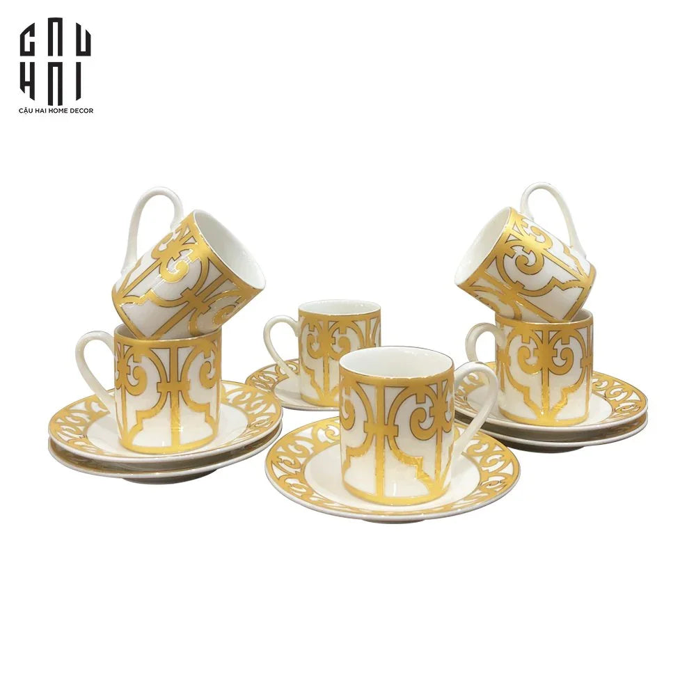 Set 6 Tách Cà Phê Espresso Petite Elite-CẬU HAI HOME DECOR