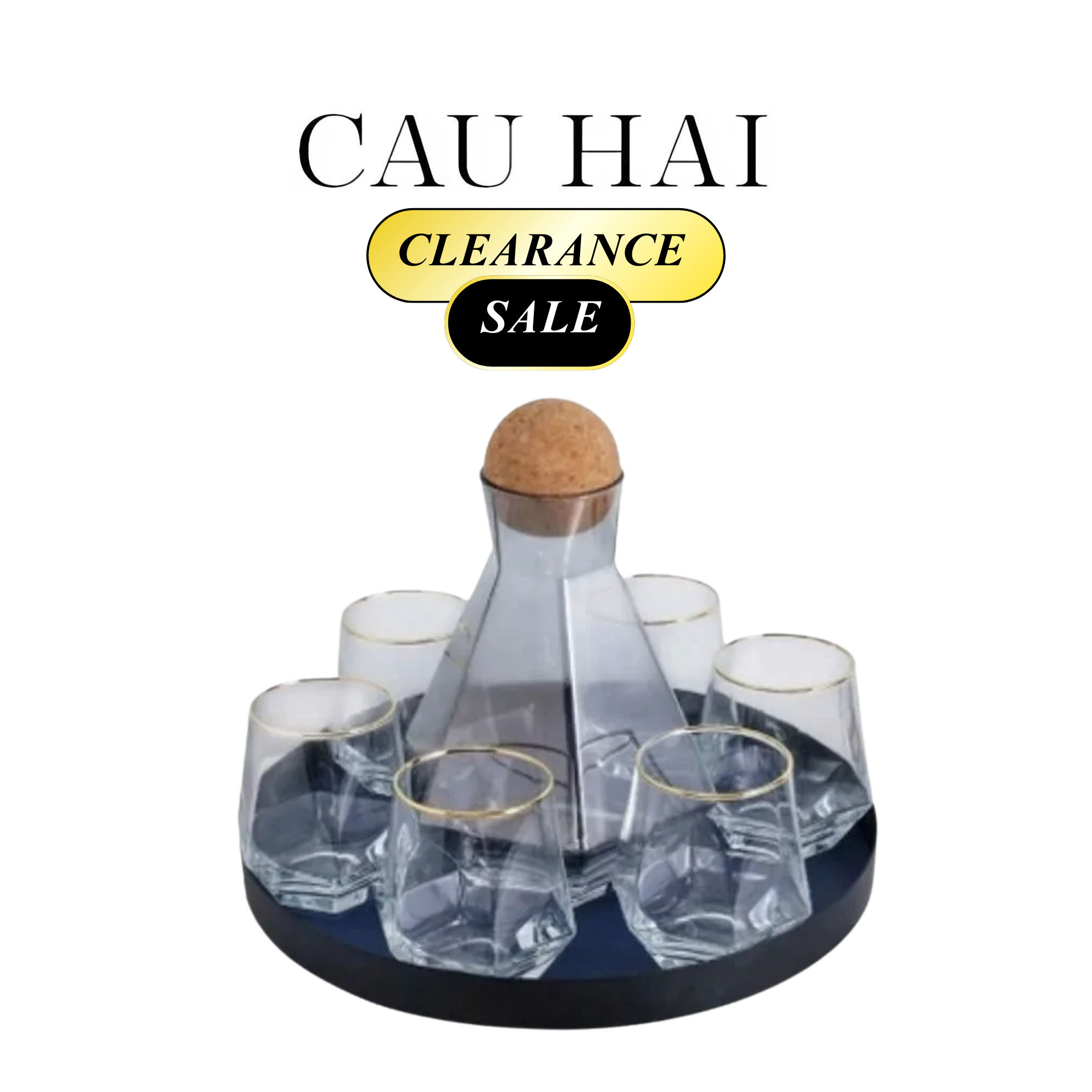 SET BÌNH NƯỚC ELITE SS22-1- Cậu Hai Home Decor