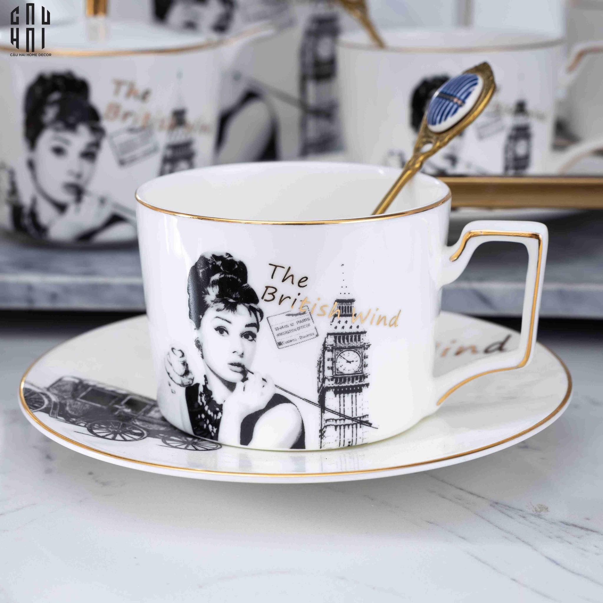SET BÌNH TRÀ MADEMOISELLE 2025-CẬU HAI HOME DECOR