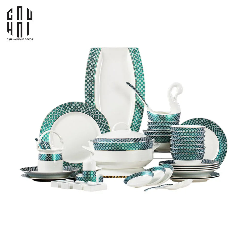 SET CHÉN DĨA HARRISON 60PCS