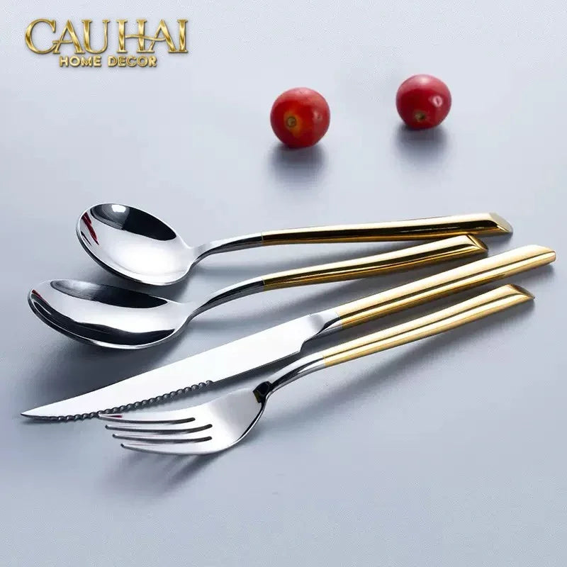 set-dao-muong-nia-4-mon-elegance-allure-gilded-silver-dualite-premium-cutlery-4pcs-cau-hai-home-decor-2 - CẬU HAI HOME DECOR