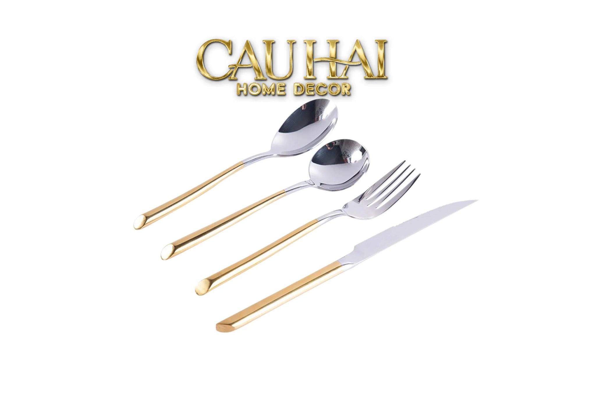 set-dao-muong-nia-4-mon-elegance-allure-gilded-silver-dualite-premium-cutlery-4pcs-cau-hai-home-decor - CẬU HAI HOME DECOR