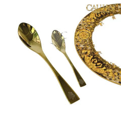 Set Dao Muỗng Nĩa 4 Món H Class Golden Attelage Noble Dinner Cutlery 4pcs-CẬU HAI HOME DECOR