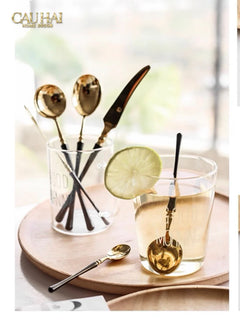 Set Dao Muỗng Nĩa 4 Món Phantom Glamour Trident Couture Dinner Cutlery 4Pcs-Dinner Cutlery Set Dao Muỗng Nĩa-CẬU HAI HOME DECOR