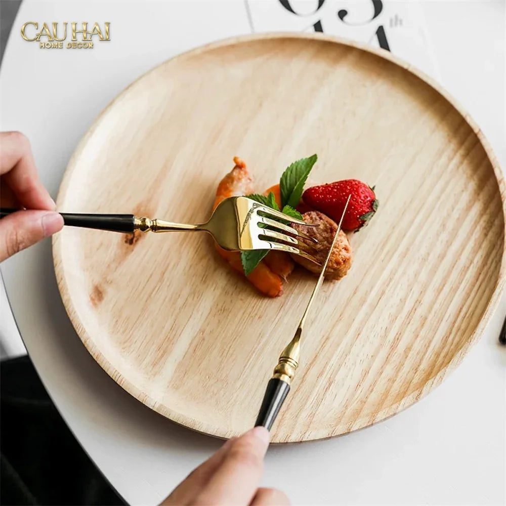 Set Dao Muỗng Nĩa 4 Món Phantom Glamour Trident Couture Dinner Cutlery 4Pcs-Dinner Cutlery Set Dao Muỗng Nĩa-CẬU HAI HOME DECOR