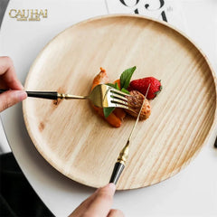 Set Dao Muỗng Nĩa 4 Món Phantom Glamour Trident Couture Dinner Cutlery 4Pcs-Dinner Cutlery Set Dao Muỗng Nĩa-CẬU HAI HOME DECOR