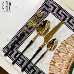 Set Dao Muỗng Nĩa 4 Món Phantom Premium Dinner Cutlery 4Pcs-Dinner Cutlery Set Dao Muỗng Nĩa-CẬU HAI HOME DECOR