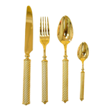 Maison Couture - Set Dao Muỗng Nĩa  4 Món H Class Soleil Pillar Monolith Prestige Dinner Cutlery Set 4pcs