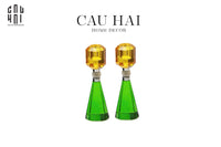 set-de-nen-pha-le-candle-gem-emerald-citrine-cau-hai-home-decor - CẬU HAI HOME DECOR