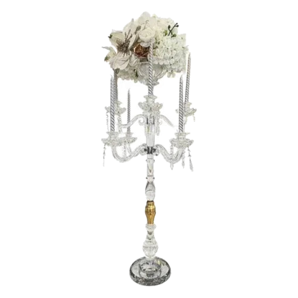 Set Đế Nến Và Hoa Lụa Alexander 120 - CẬU HAI HOME DECOR