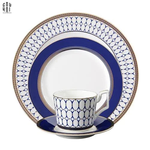 Set Đĩa Bàn Tiệc Âu Ogilvy Banquet Plates 4 Pcs Élégance Cobalt Blue Dinnerware Sets-SET CHÉN DĨA-CẬU HAI HOME DECOR
