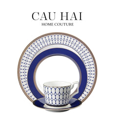 Set Đĩa Bàn Tiệc Âu Ogilvy Banquet Plates 4 Pcs Élégance Cobalt Blue Dinnerware Sets-SET CHÉN DĨA-CẬU HAI HOME DECOR