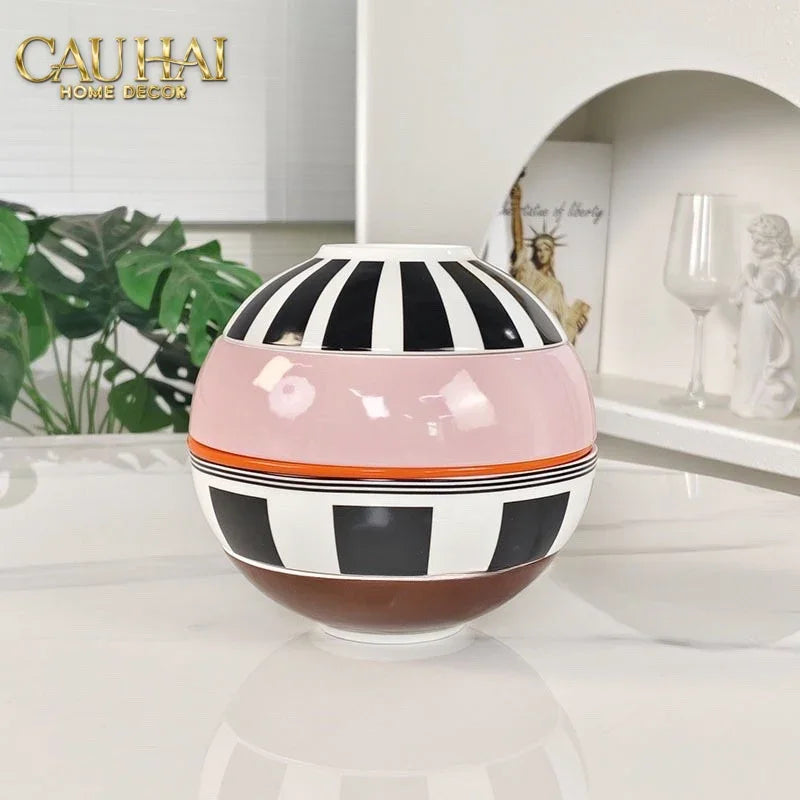 Set Đĩa Gốm Sứ Première La Petite Boule Memphis Complète Édition - Full Box-CẬU HAI HOME DECOR