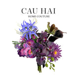 Set Hoa Midnight Reverie-TƯỢNG TRANG TRÍ-Đối tác tại Trung Quốc theo từng đơn đặt hàng-CẬU HAI HOME DECOR