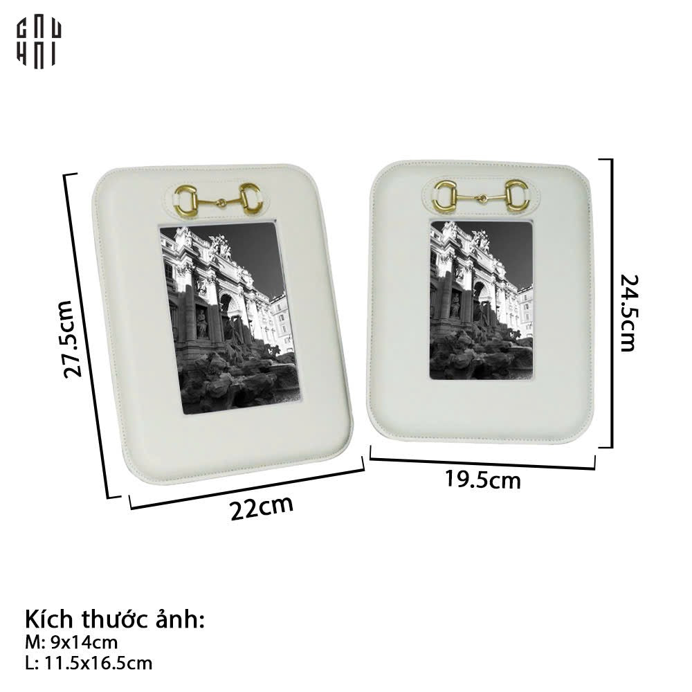SET KHUNG ẢNH DA LEATHER HINO - CẬU HAI HOME DECOR