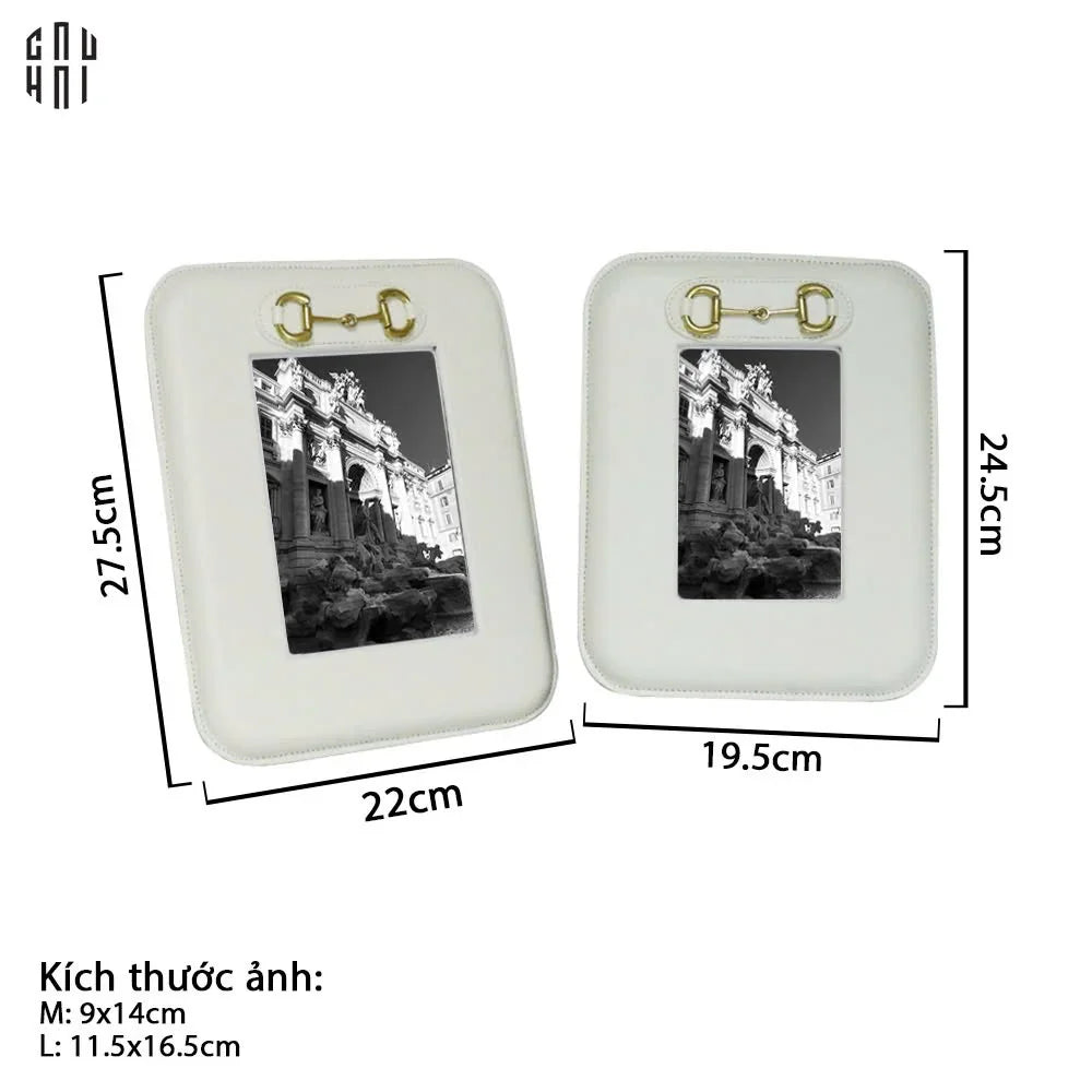 SET KHUNG ẢNH DA LEATHER HINO