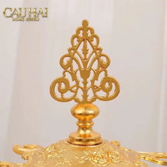 Set Muỗng Persian Gold Coffee Spoon Babylon 6Pcs-Dinner Cutlery Set Dao Muỗng Nĩa-CẬU HAI HOME DECOR