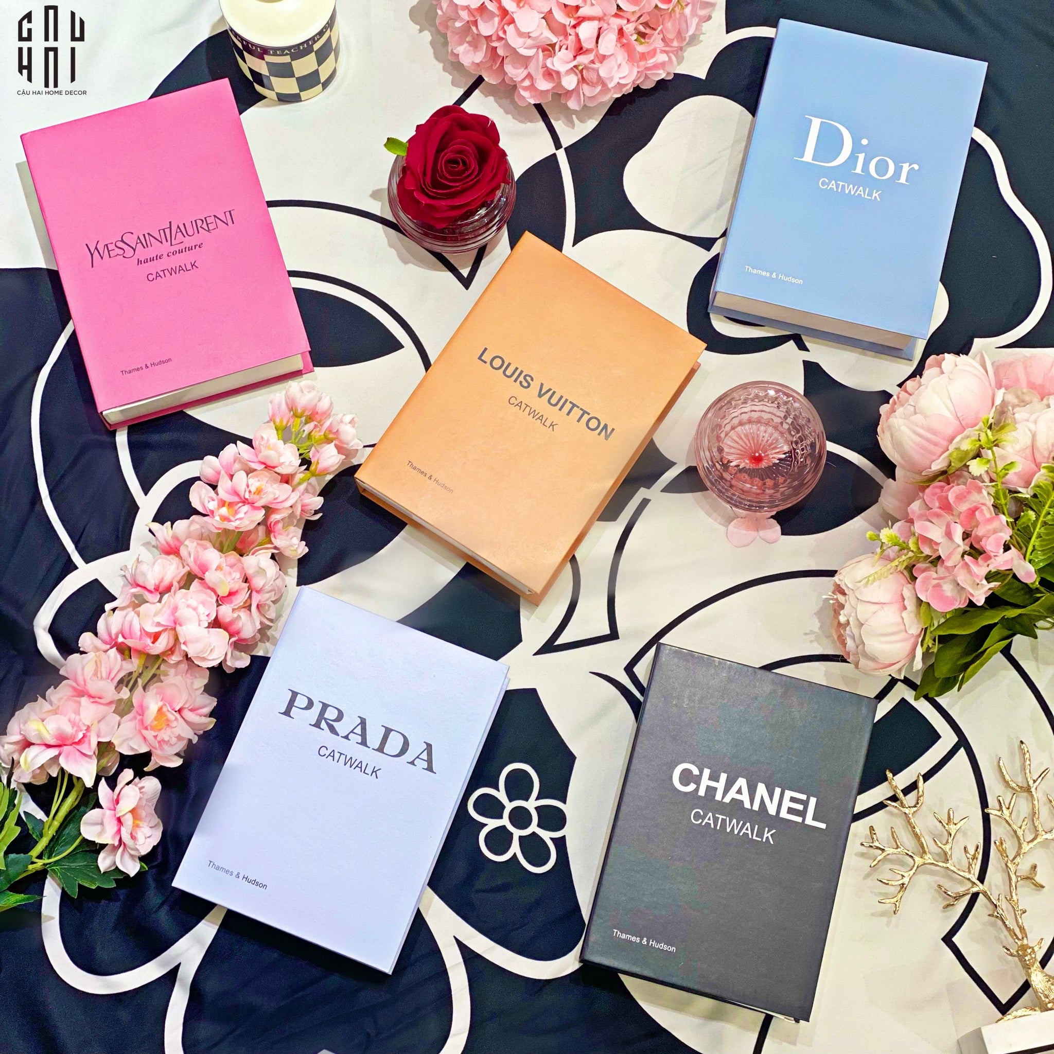 Set Sách Trang Trí Phong Cách Hiện Đại Size L-SÁCH TRANG TRÍ-CẬU HAI HOME DECOR