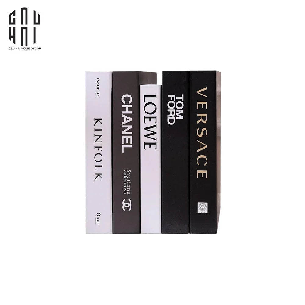 SET SÁCH TRANG TRÍ PHONG CÁCH HIỆN ĐẠI SIZE L-CẬU HAI HOME DECOR