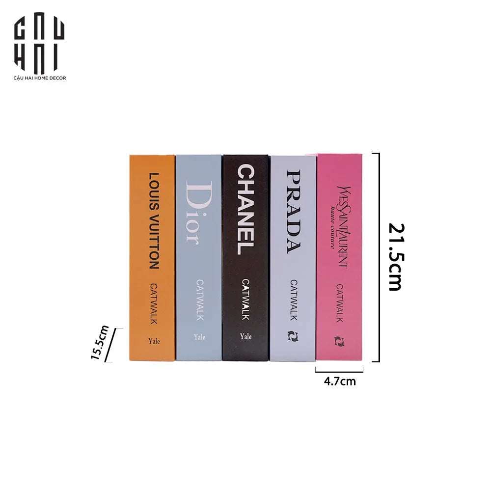 SET SÁCH TRANG TRÍ PHONG CÁCH HIỆN ĐẠI SIZE M-CẬU HAI HOME DECOR
